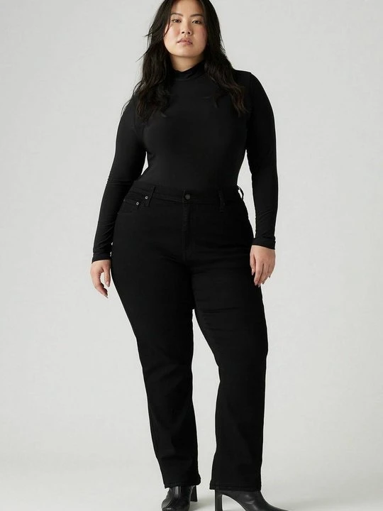 Zdjęcie produktu Jeansy Straight Leg Levi's czarny melanż