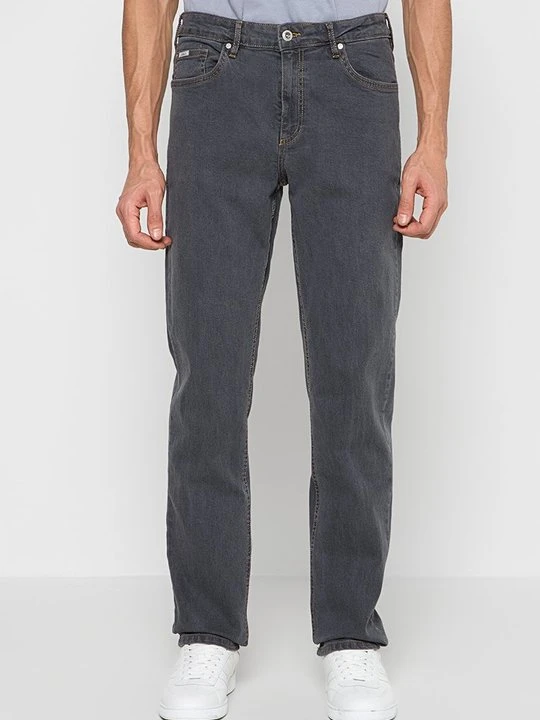 Zdjęcie produktu Jeansy Straight Leg lindbergh szary