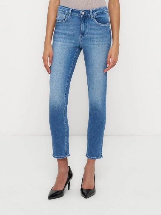 Zdjęcie produktu Jeansy Straight Leg Liu Jo niebieski