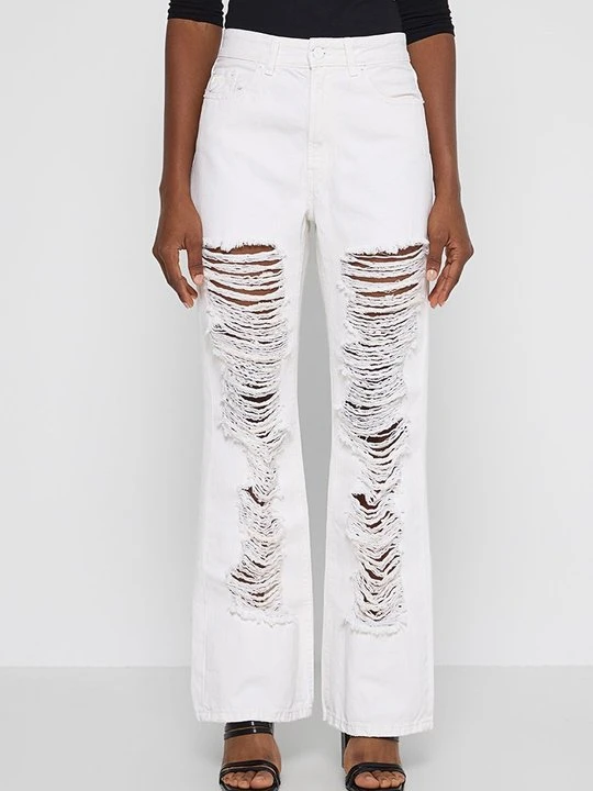 Zdjęcie produktu Jeansy Straight Leg LOIS JEANS biały