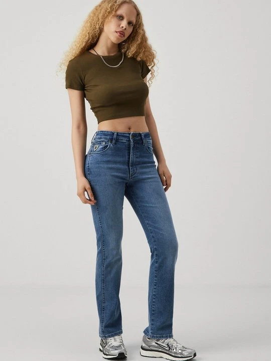 Zdjęcie produktu Jeansy Straight Leg LOIS JEANS niebieski denim