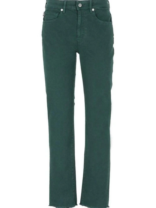 Zdjęcie produktu Jeansy Straight Leg LOVE MOSCHINO zielony