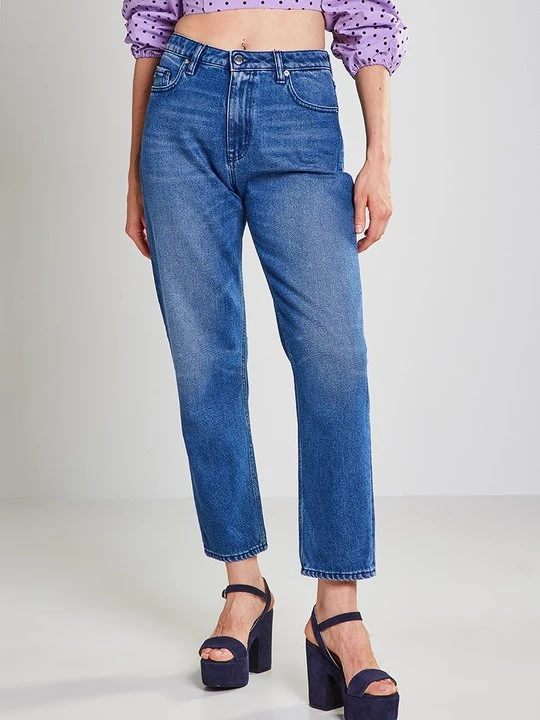 Zdjęcie produktu Jeansy Straight Leg LOVE MOSCHINO niebieski