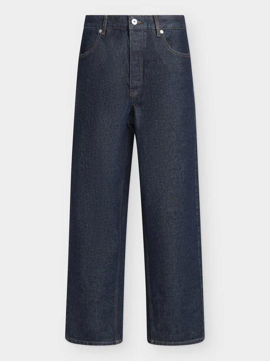 Zdjęcie produktu Jeansy Straight Leg Mads Nørgaard ciemnoniebieski