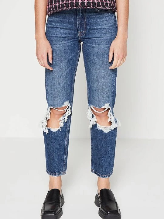 Zdjęcie produktu Jeansy Straight Leg Maje niebieski