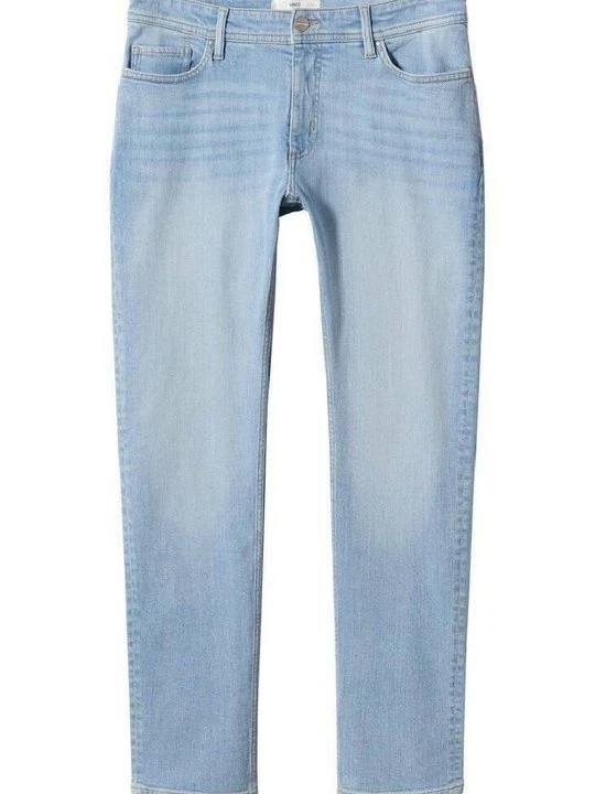 Zdjęcie produktu Jeansy Straight Leg Mango jasnoniebieski
