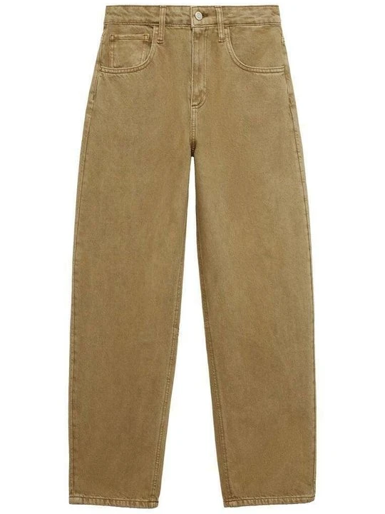 Zdjęcie produktu Jeansy Straight Leg Mango khaki