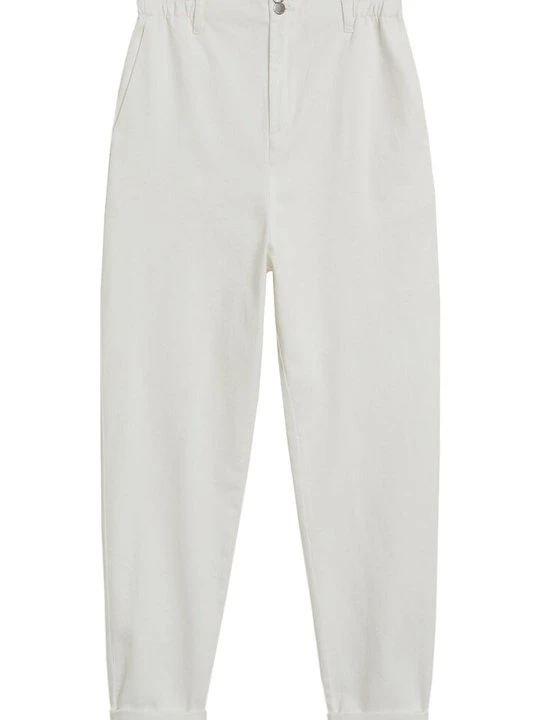 Zdjęcie produktu Jeansy Straight Leg Mango mleczny