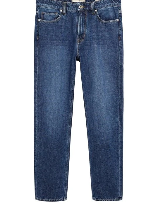 Zdjęcie produktu Jeansy Straight Leg Mango granatowy