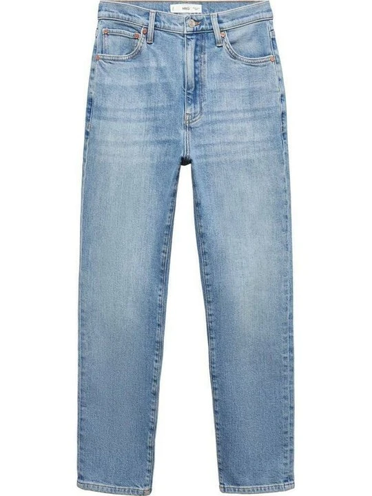 Zdjęcie produktu Jeansy Straight Leg Mango niebieski