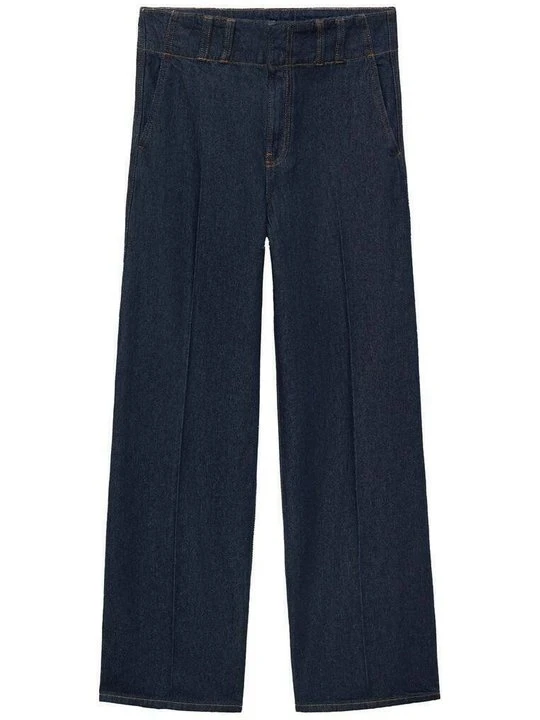 Zdjęcie produktu Jeansy Straight Leg Mango niebieski