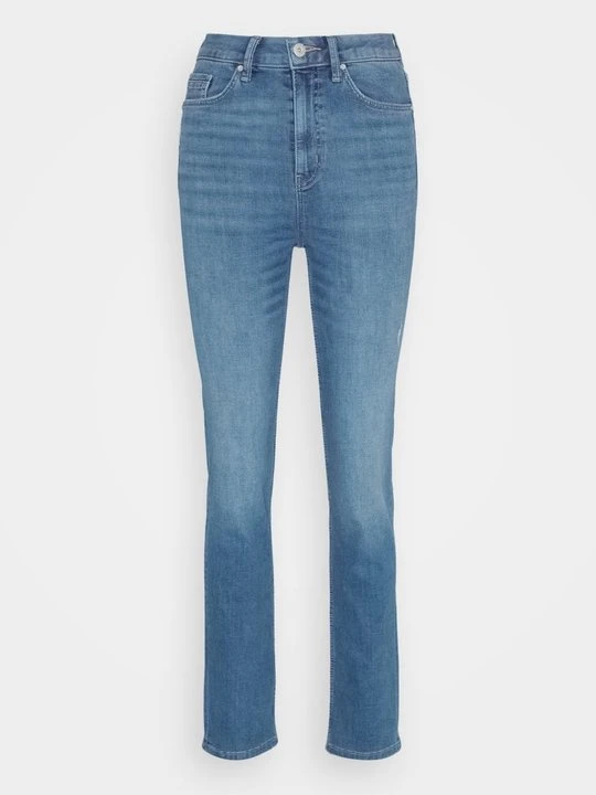 Zdjęcie produktu Jeansy Straight Leg Marks & Spencer jasnoniebieski denim