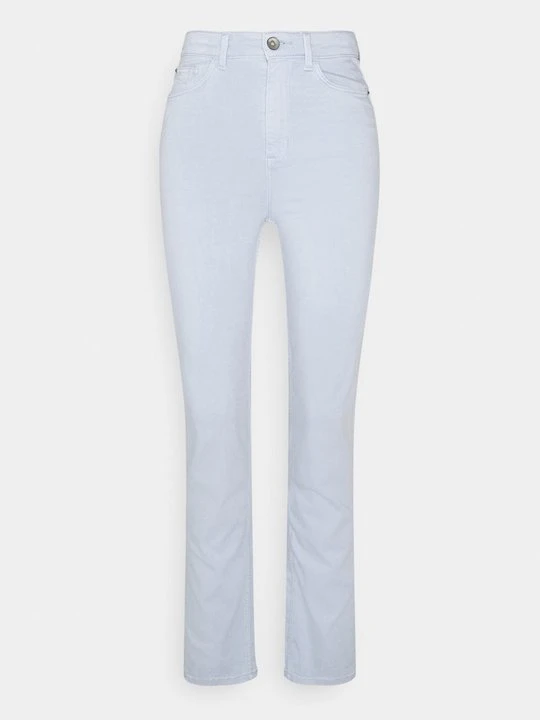 Zdjęcie produktu Jeansy Straight Leg Marks & Spencer jasnoniebieski
