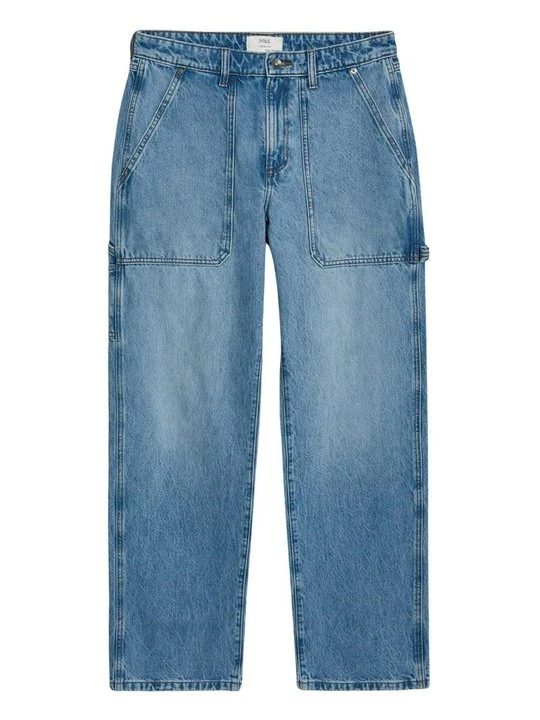 Zdjęcie produktu Jeansy Straight Leg Marks & Spencer jasnoniebieski