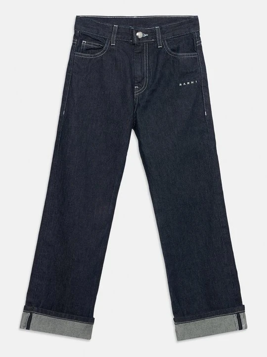 Zdjęcie produktu Jeansy Straight Leg Marni ciemnoniebieski