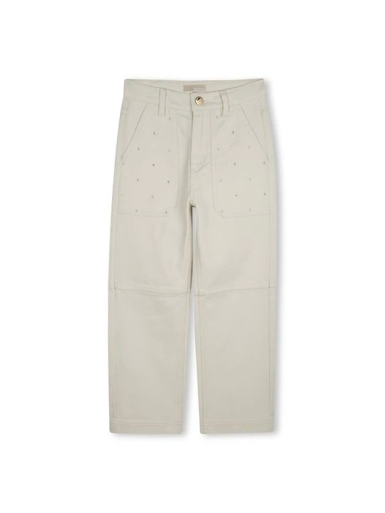 Zdjęcie produktu Jeansy Straight Leg Michael Kors biały