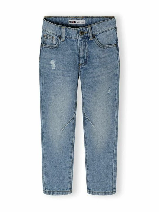 Zdjęcie produktu Jeansy Straight Leg MINOTI jasnoniebieski denim