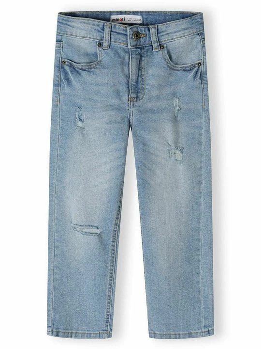 Zdjęcie produktu Jeansy Straight Leg MINOTI jasnoniebieski denim