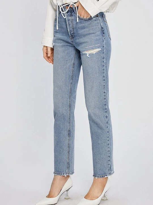 Zdjęcie produktu Jeansy Straight Leg Miss Sixty niebieski denim