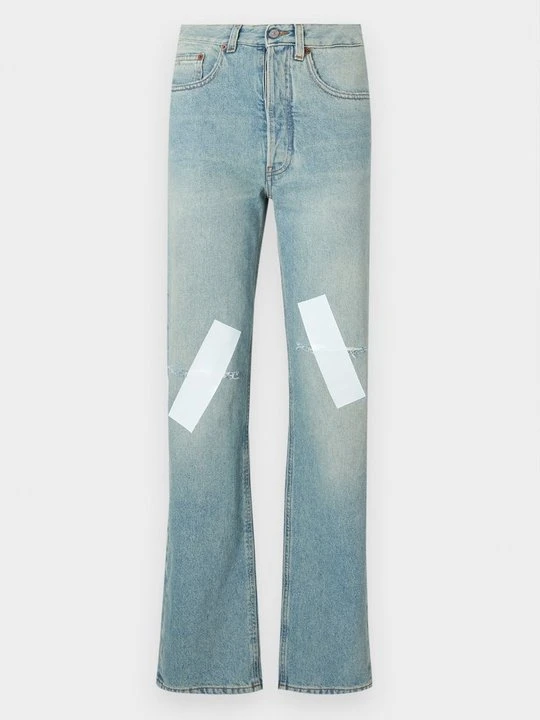 Zdjęcie produktu Jeansy Straight Leg MM6 Maison Margiela niebieski denim