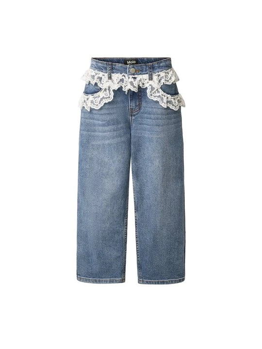 Zdjęcie produktu Jeansy Straight Leg Molo niebieski denim