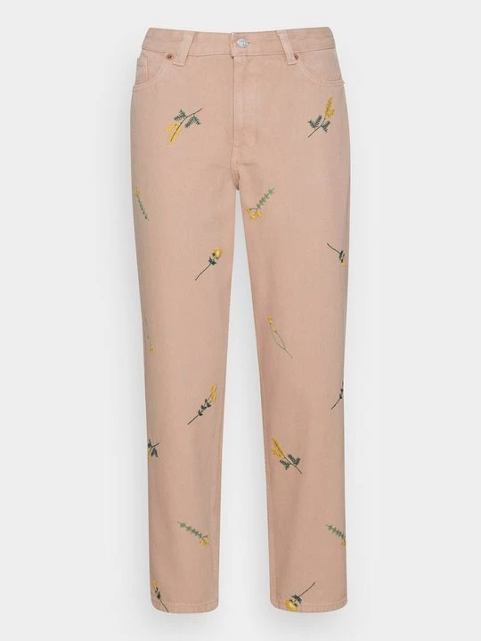 Zdjęcie produktu Jeansy Straight Leg Monki beżowy