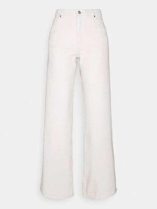 Zdjęcie produktu Jeansy Straight Leg Monki biały