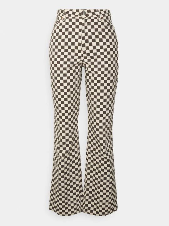 Zdjęcie produktu Jeansy Straight Leg Monki brązowy