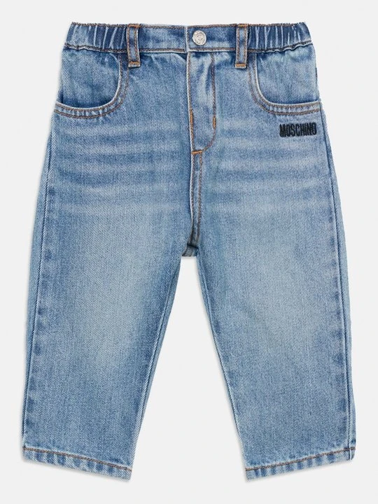 Zdjęcie produktu Jeansy Straight Leg MOSCHINO niebieski