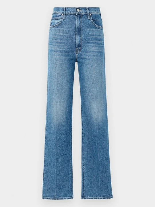 Zdjęcie produktu Jeansy Straight Leg Mother niebieski denim