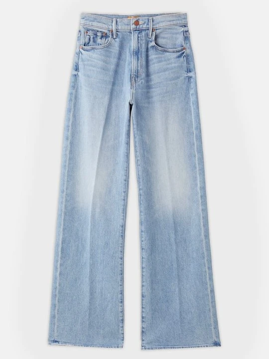 Zdjęcie produktu Jeansy Straight Leg Mother jasnoniebieski denim