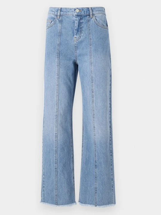 Zdjęcie produktu Jeansy Straight Leg MSCH Copenhagen niebieski