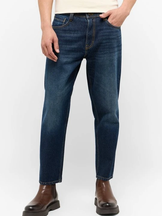 Zdjęcie produktu Jeansy Straight Leg Mustang granatowy