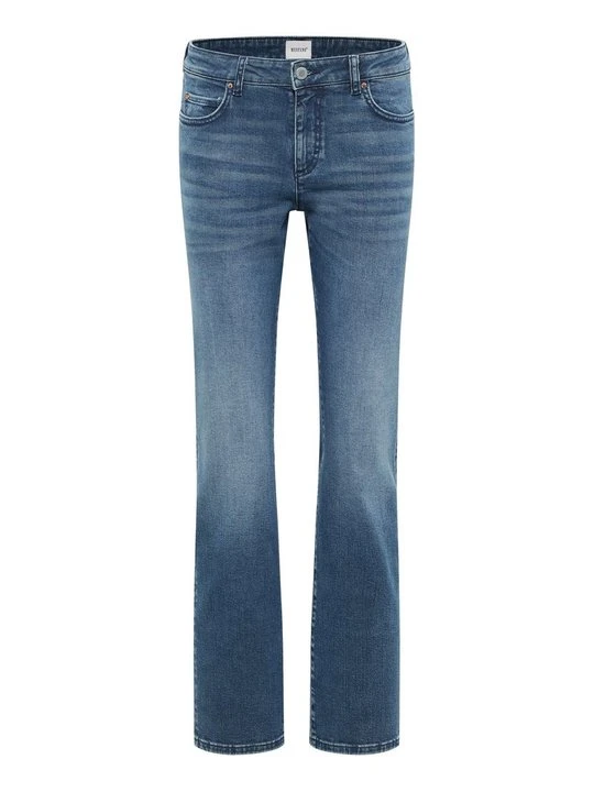 Zdjęcie produktu Jeansy Straight Leg Mustang ciemnoniebieski