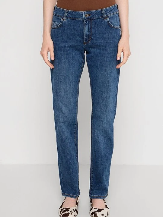 Zdjęcie produktu Jeansy Straight Leg Mustang granatowy