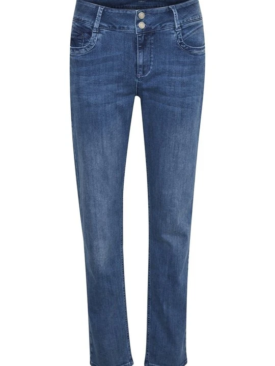 Zdjęcie produktu Jeansy Straight Leg My Essential Wardrobe niebieski denim