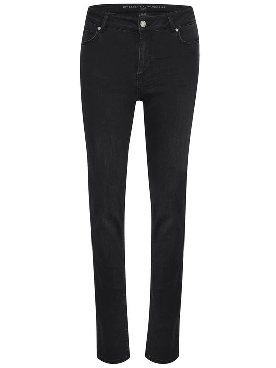 Zdjęcie produktu Jeansy Straight Leg My Essential Wardrobe czarny
