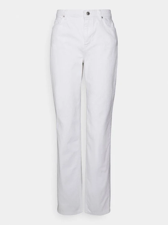 Zdjęcie produktu Jeansy Straight Leg NA-KD mleczny