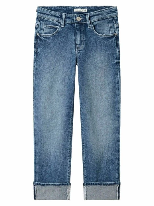 Zdjęcie produktu Jeansy Straight Leg NAME IT niebieski denim