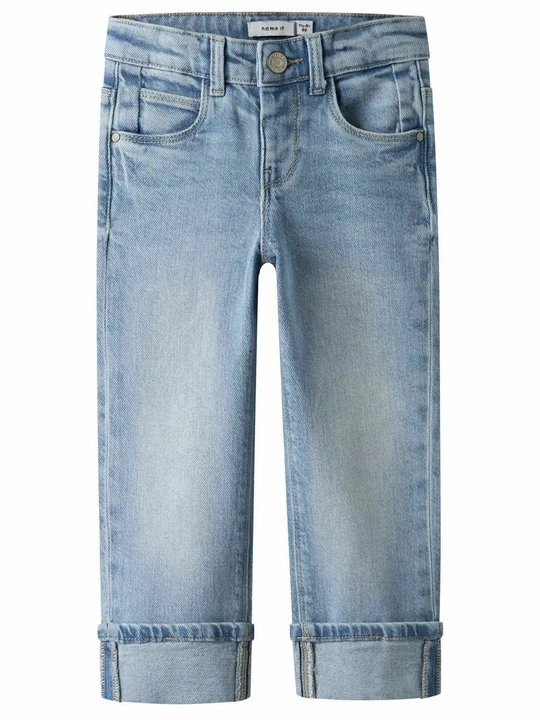 Zdjęcie produktu Jeansy Straight Leg NAME IT jasnoniebieski denim