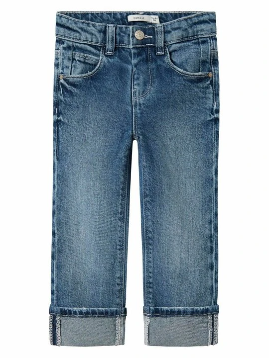 Zdjęcie produktu Jeansy Straight Leg NAME IT niebieski denim
