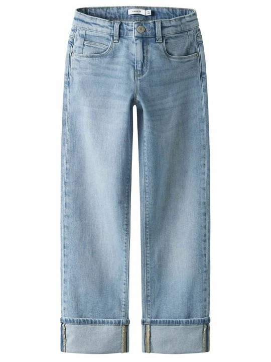 Zdjęcie produktu Jeansy Straight Leg NAME IT jasnoniebieski denim