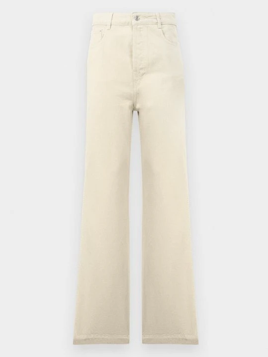 Zdjęcie produktu Jeansy Straight Leg Nanushka piaskowy