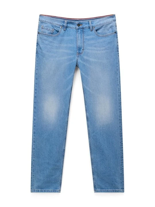 Zdjęcie produktu Jeansy Straight Leg Napapijri jasnoniebieski denim