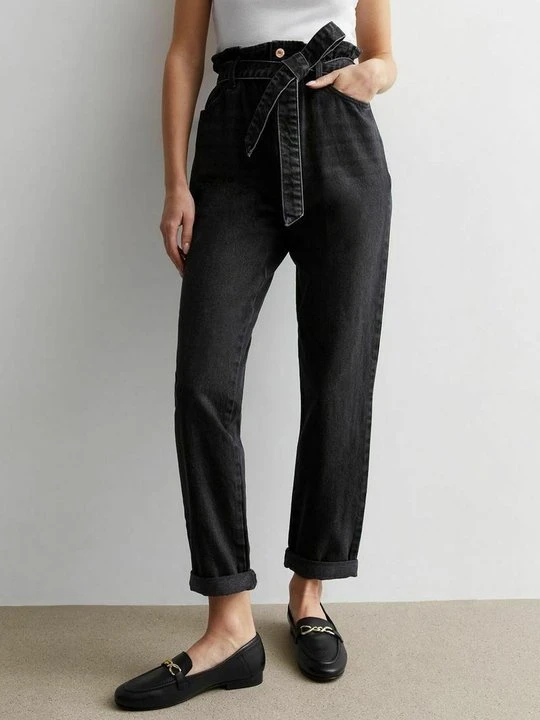 Zdjęcie produktu Jeansy Straight Leg New Look czarny