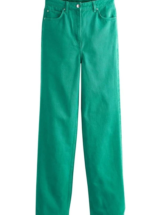 Zdjęcie produktu Jeansy Straight Leg Next zielony