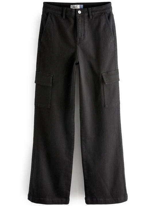 Zdjęcie produktu Jeansy Straight Leg Next czarny