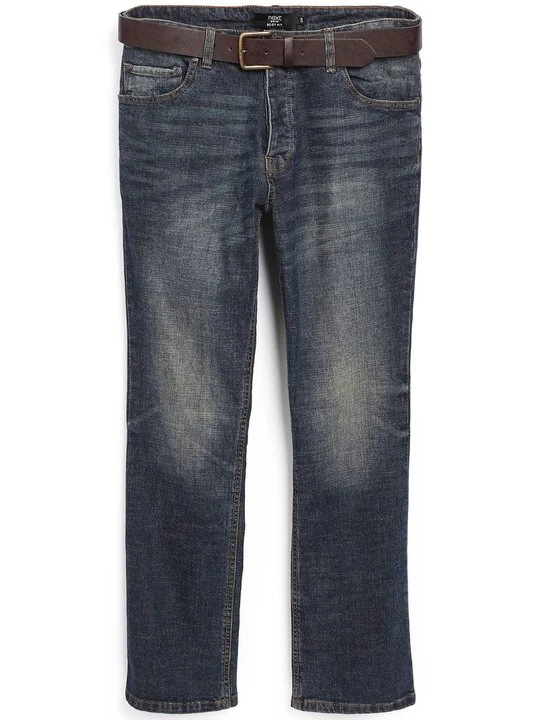 Zdjęcie produktu Jeansy Straight Leg Next ciemnozielony