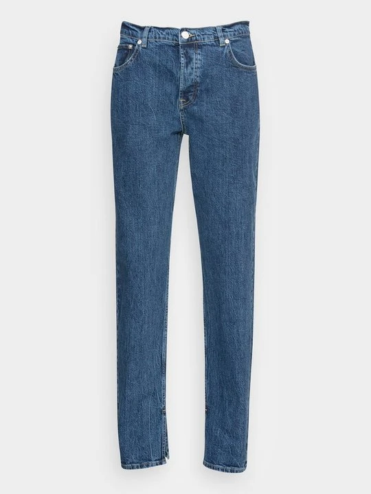 Zdjęcie produktu Jeansy Straight Leg Nicki Studios granatowy