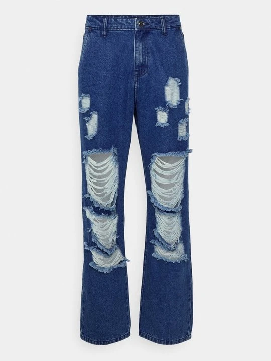 Zdjęcie produktu Jeansy Straight Leg Night Addict granatowy